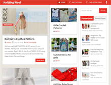 Tablet Screenshot of knittingwool.net